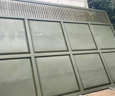 Proses pembuatan pagar besi custom